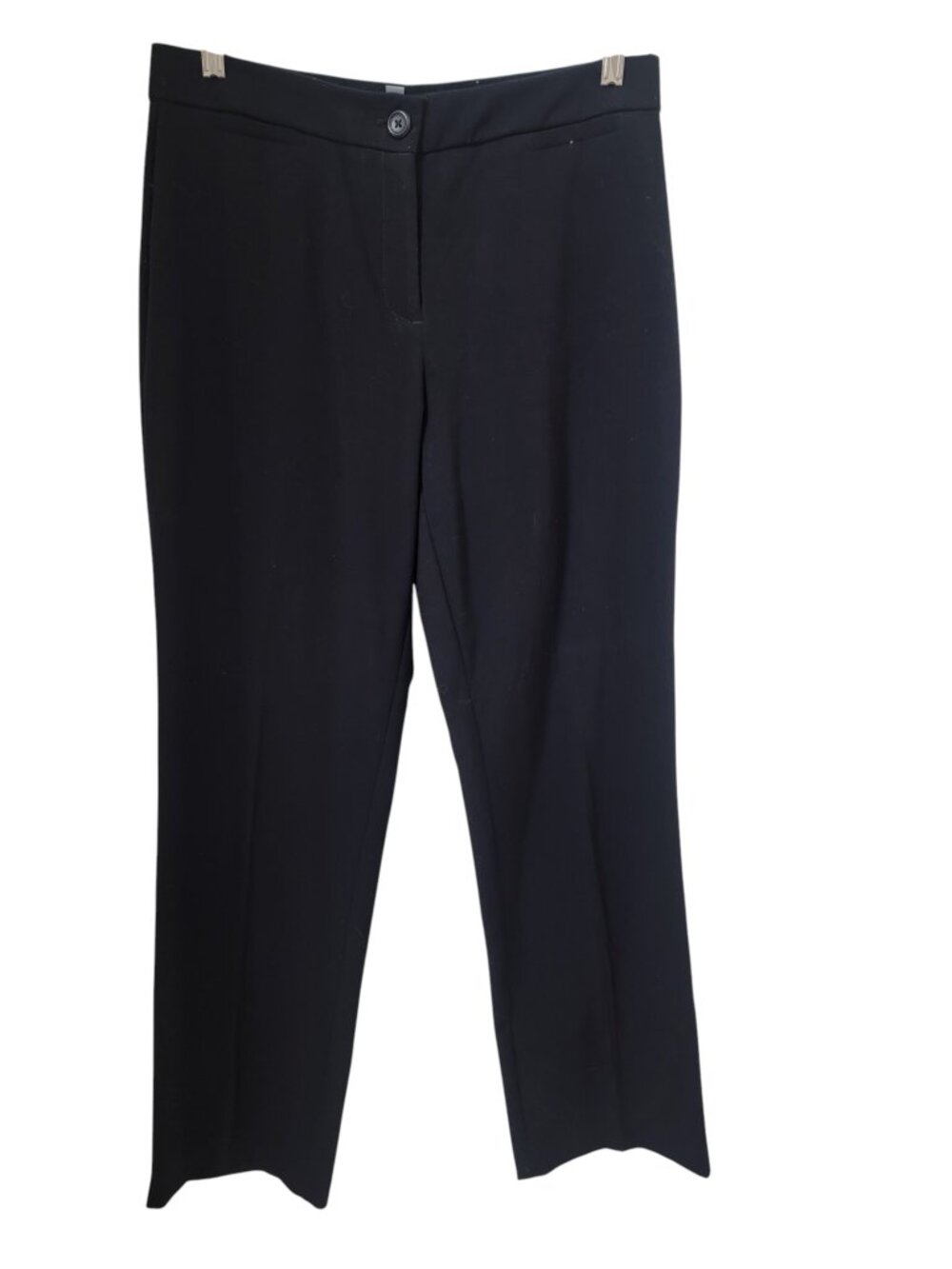 JM Collection Petite Size 10P Black Tailored Dress Pants, Gently Used Condition